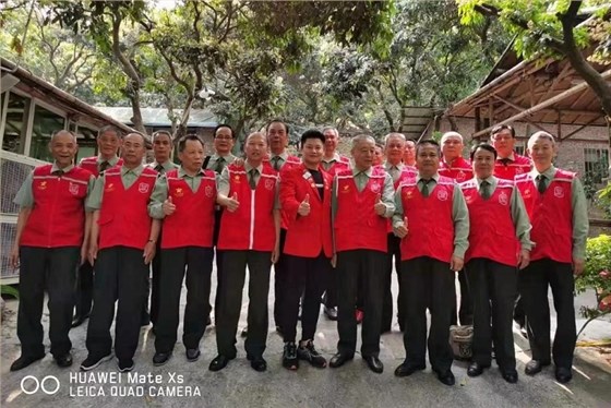 2021年慰問(wèn)關(guān)愛(ài)老兵活動(dòng)現場(chǎng)