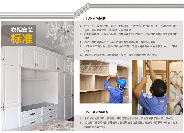 左右手門(mén)板驗收標準