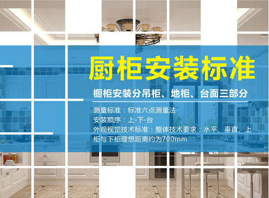櫥柜安裝標準